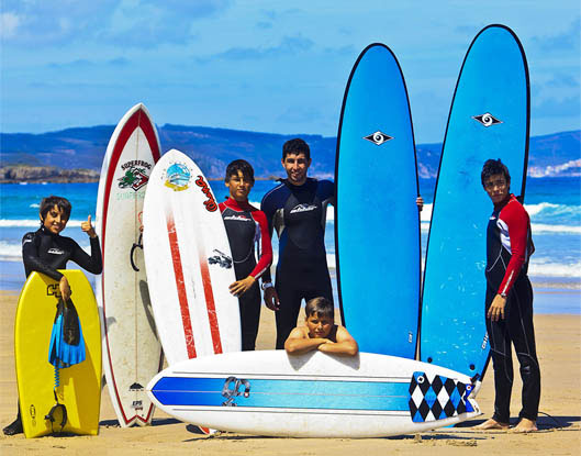 Sport holiday package through surf camp trip for small group