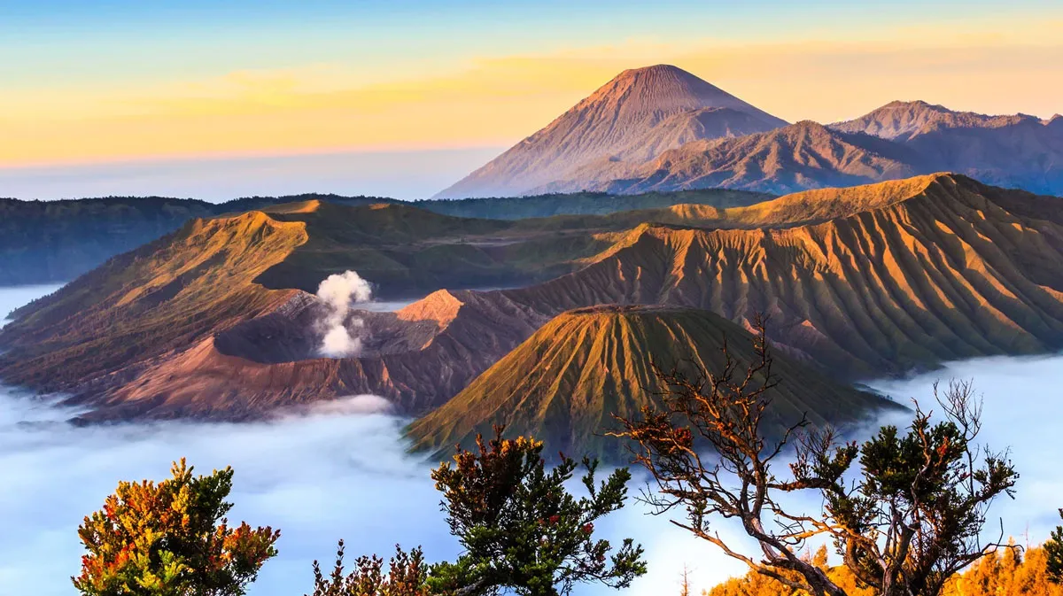 Volcano hopping in indonesia